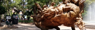 Plaza Luis Cabrera, Colonia Roma. Foto: Roberto Escart&iacute;n